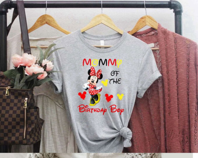 Custom Disney Birthday Boy Shirt, Personalized Disney Birthday Shirt