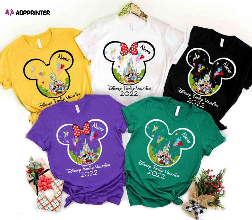 Custom Disney Family Vacation Shirt, Magic Kingdom Mickey Mouse 2022 Tshirt Custom Disney Family Vacation Shirt, Magic Kingdom Mickey Mouse 2022 Tshirt