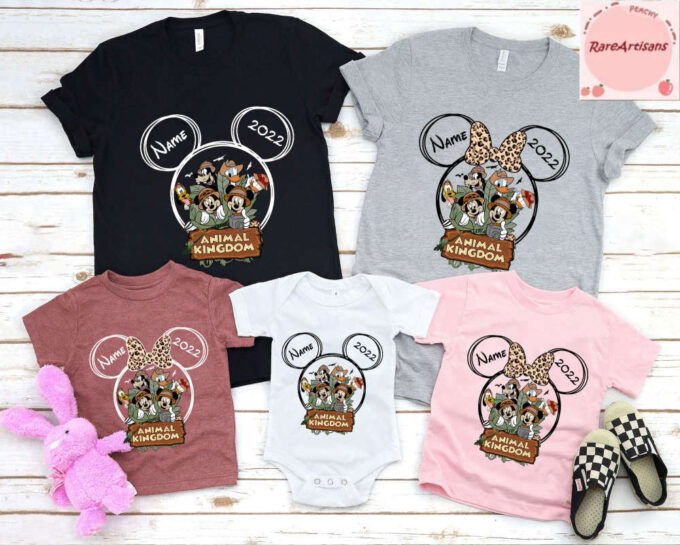 Disney Animal Kingdom Shirt, Mickey Minnie Safari Shirt