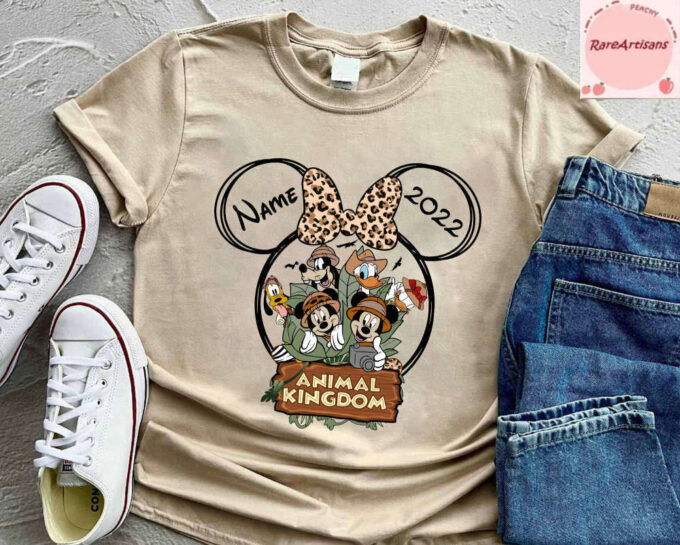 Disney Animal Kingdom Shirt, Mickey Minnie Safari Shirt
