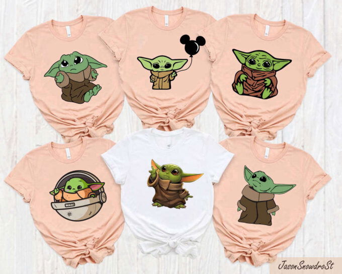 Disney Baby Yoda Shirt, Baby Yoda Star Wars Shirt, Disney Family Shirts, Disney Matching T Shirts, Baby Yoda, Star Wars Shirt