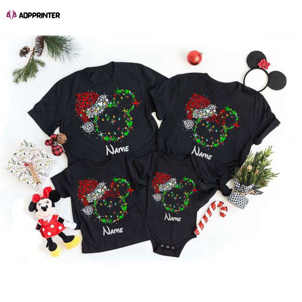 Disney Christmas Mickey’s Very Merry Christmas Party Family Matching Custom T-Shirt Disney Christmas Mickey’s Very Merry Christmas Party Family Matching Custom T-Shirt