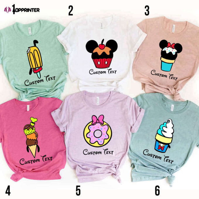 Disney Donuts and Creams Shirt, Disney Food Shirt, Mickey Minnie Cream Shirt, Goofy Puluto Cream, Disney Squad Shirt, Disney World Shirt