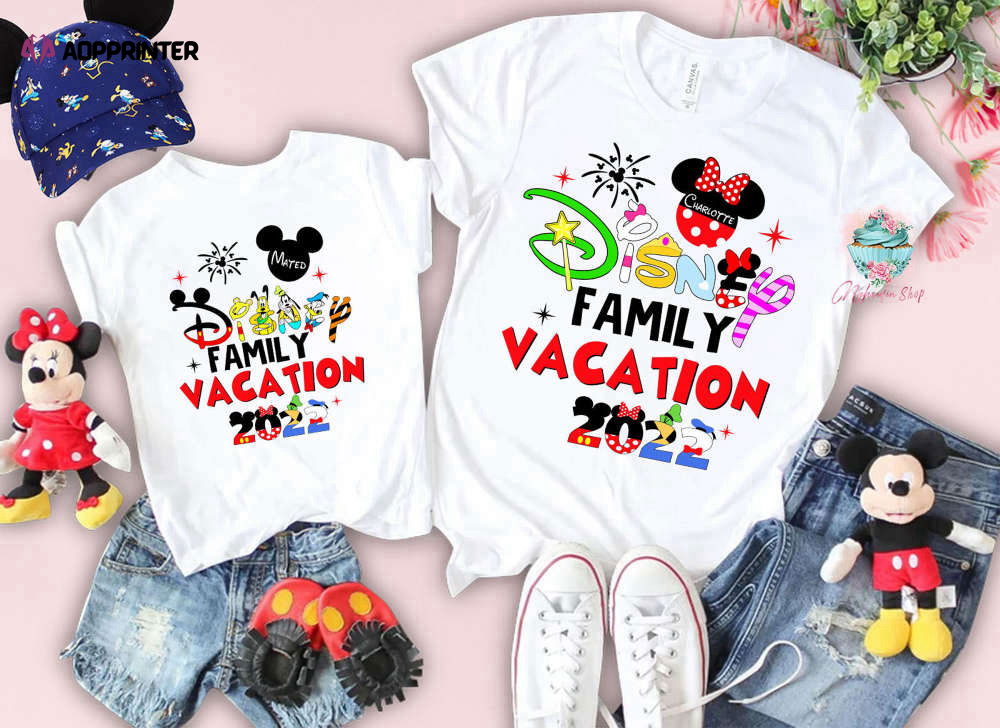 Disney Family Vacation 2022, Disney Family Trip, Disney Matching Shirts, Family Vacation Shirt Disney Family Vacation 2022, Disney Family Trip, Disney Matching Shirts, Family Vacation Shirt