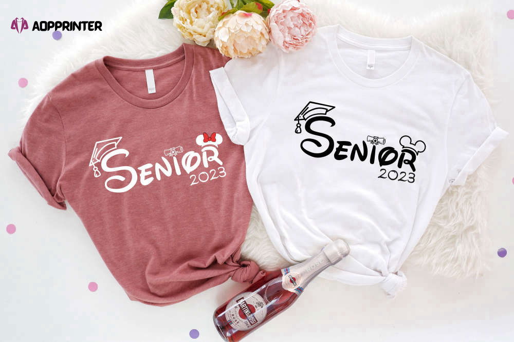 Disney Graduation 2023 Shirt, Mickey and Minnie Graduation Shirt, Graduation 2023 Shirt, Senior 2023 Shirt Disney Graduation 2023 Shirt, Mickey and Minnie Graduation Shirt, Graduation 2023 Shirt, Senior 2023 Shirt