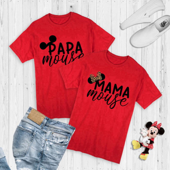 Disney Papa Shirts, Mickey Aviator shirt, Matching Disney Family Shirts