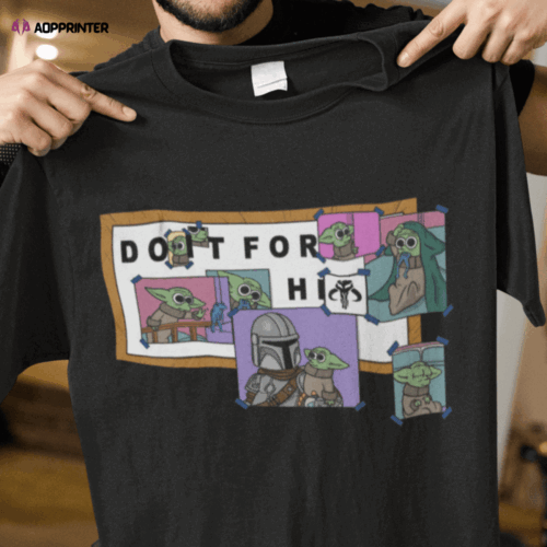 Cart 4 Do It For Him The Mandalorian The Simpsons Mashup T-Shirt