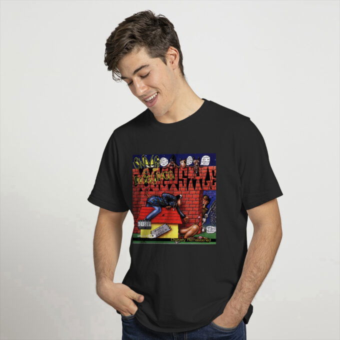 Doggystyle Snoop Dogg Black Tee Shirt