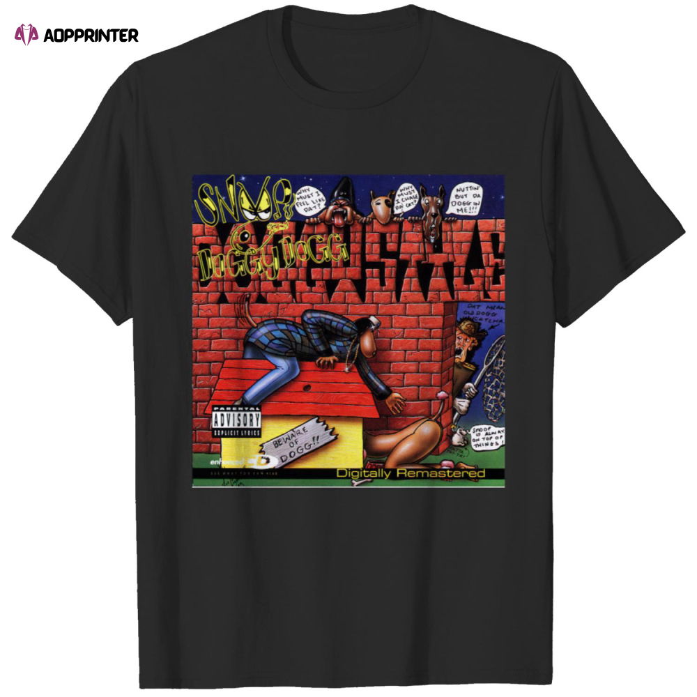 Doggystyle Snoop Dogg Black Tee Shirt Doggystyle Snoop Dogg Black Tee Shirt