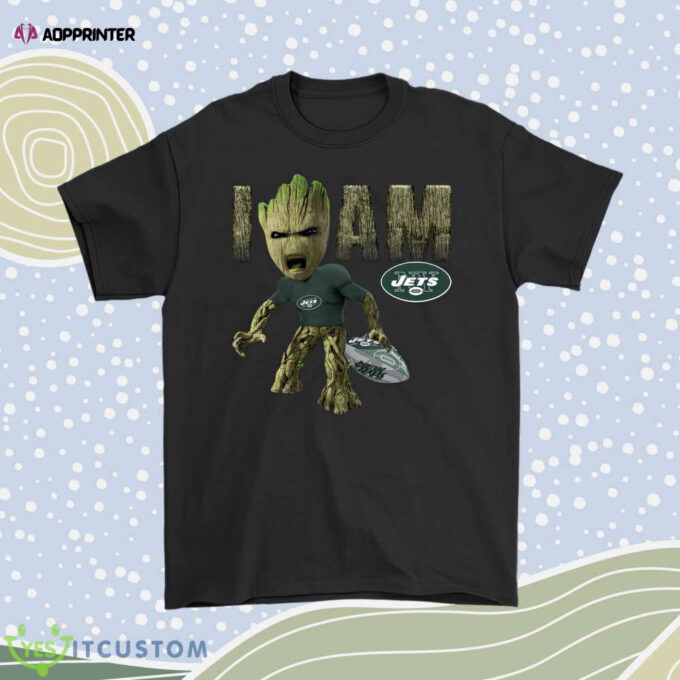 Groot I Am New York Jets Nfl Football Men Women Shirt