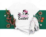 Happy Easter Mickey And Minnie Couple Shirt, Disney Easter 2022 Shirt, Disney Easter Eggs Shirt