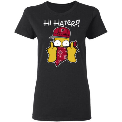 Hi Hater The Simpsons Christmas Gangster Atlanta Falcons Shirt