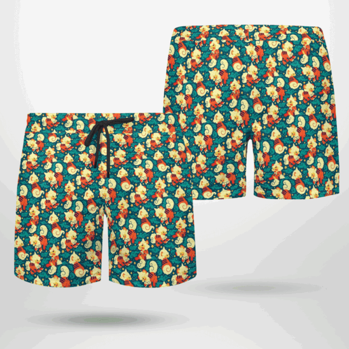 Hisuian Growlithe Hawaiian Shirt: Embrace the Aloha Spirit with a Pokemon Twist!