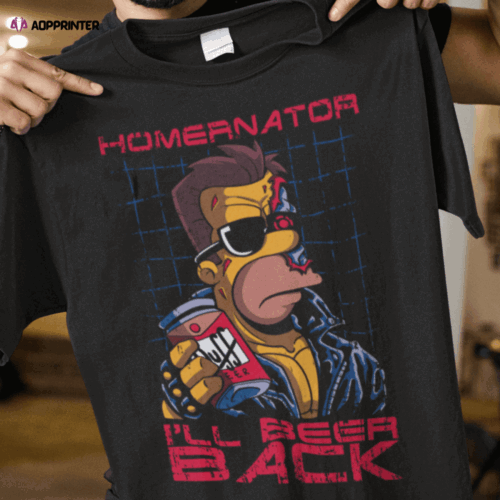 Cart 4 Homernator Homer Simpson The Simpsons T-Shirt