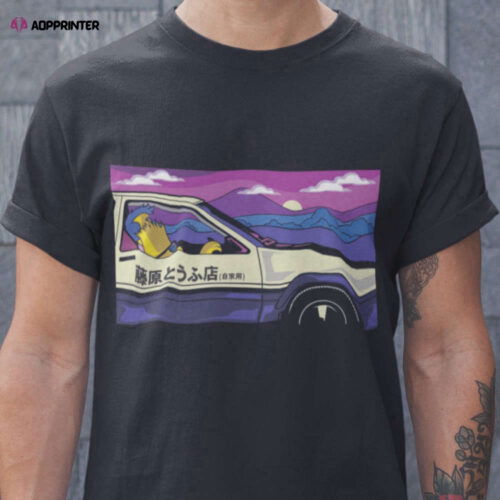 Cart 4 Initial B The Simpsons T-Shirt