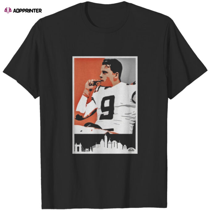 Joe Burrow Jeaux Burreaux Cajun Cincinnati Bengals T Shirt