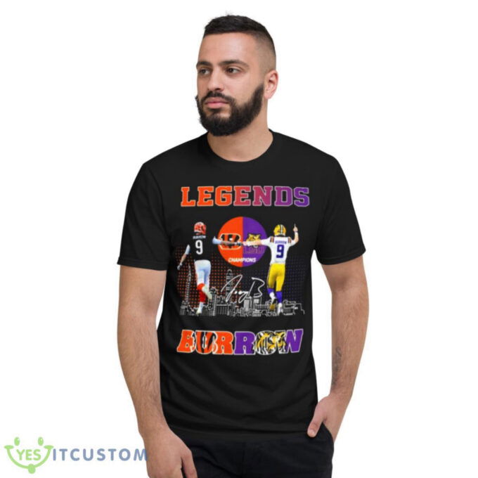 Legends Cincinnati Bengals Lsu Tigers Joe Burrow City Signatures Shirt