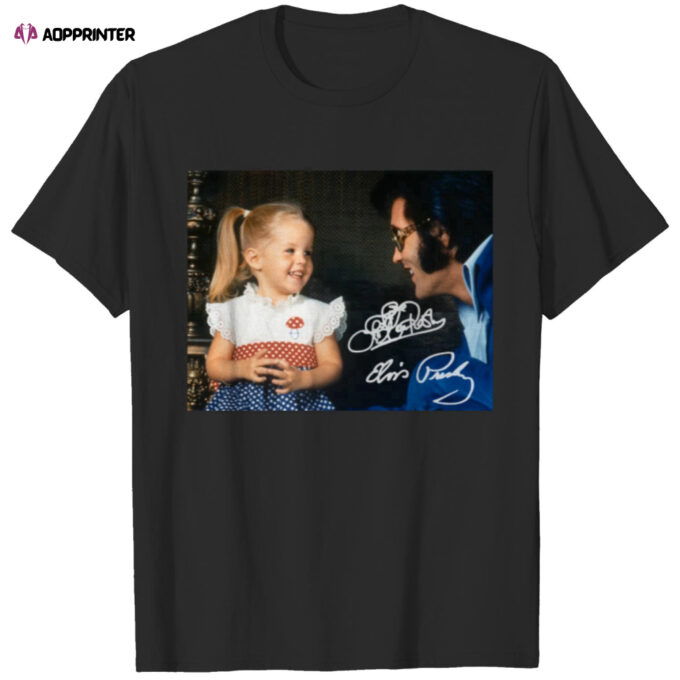 Lisa Marie Presley and Elvis Presley Shirt