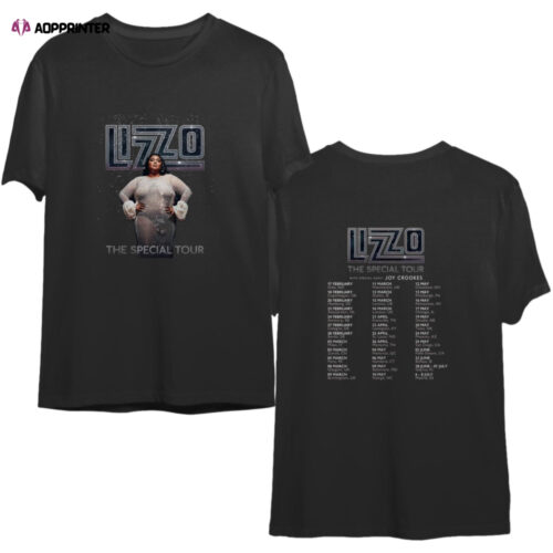 Cart 5 Lizzo Special World Tour 2023 Concert T-Shirt, Lizzo Tour 2023 T-Shirt