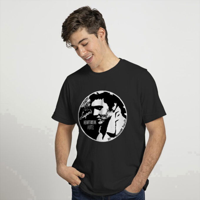 Lupo’s Heartbreak Hotel Elvis Presley Destressed T-Shirt
