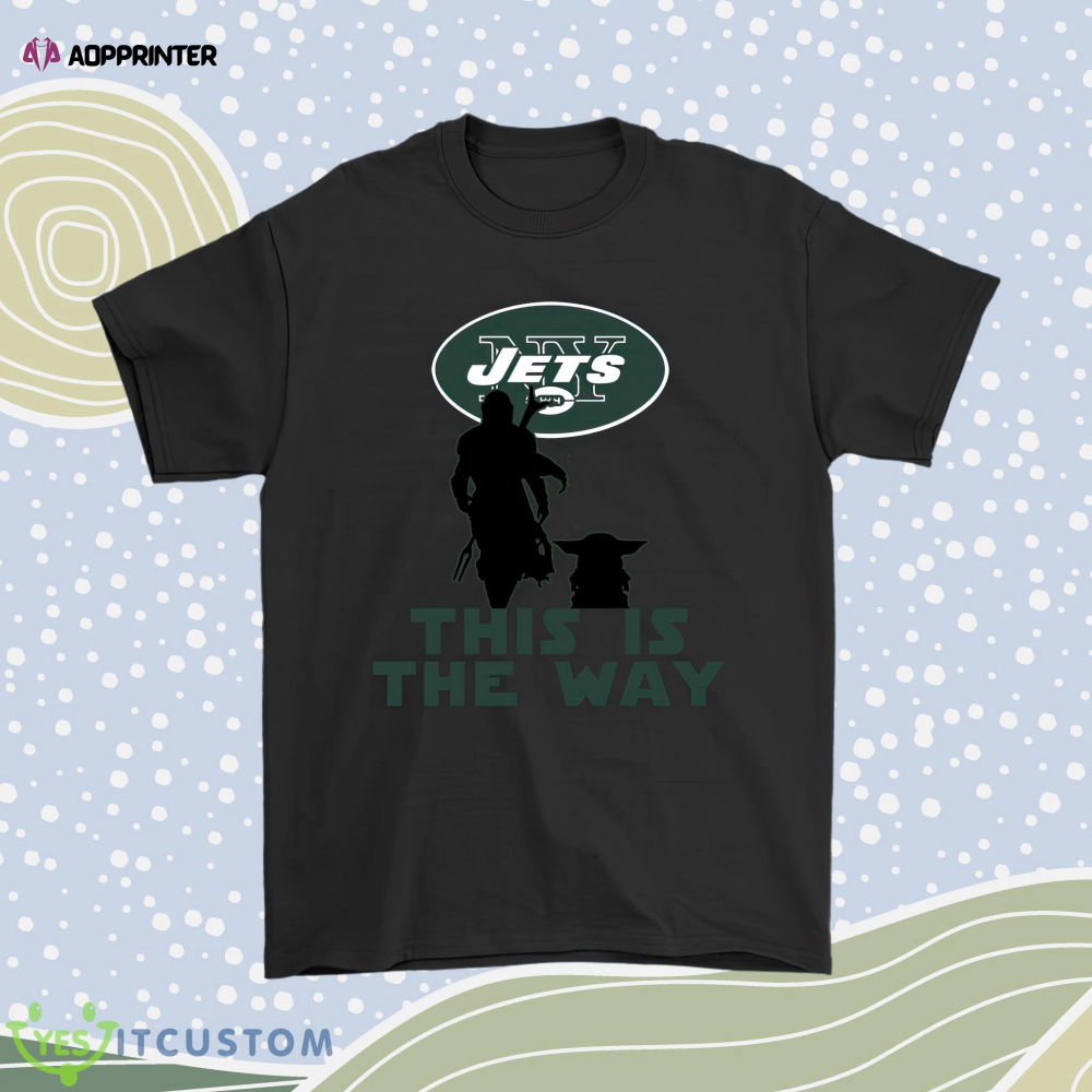 Mandalorian And Baby Yoda This Is The Way New York Jets Men Women Shirt Mandalorian And Baby Yoda This Is The Way New York Jets Men Women Shirt