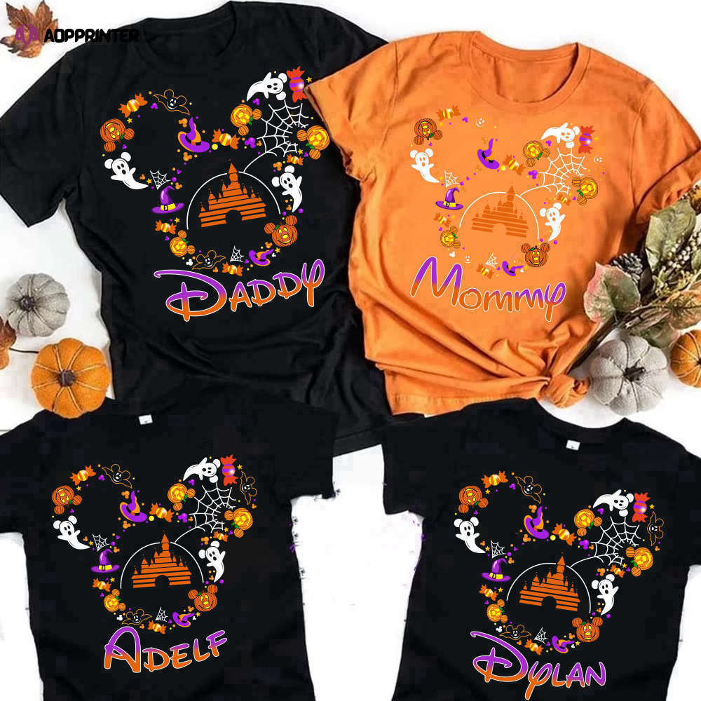 Mickey Family Halloween Shirt, Disney Halloween Family Shirt Mickey Family Halloween Shirt, Disney Halloween Family Shirt