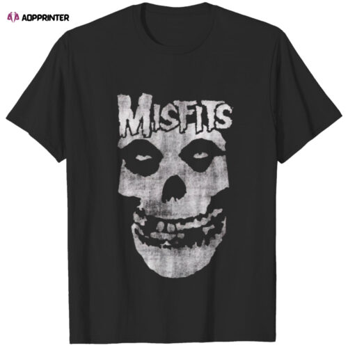Misfits Distressed Skull T-Shirt