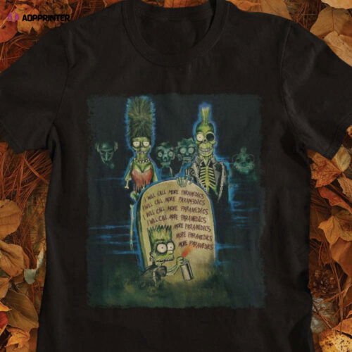 Cart 5 More Paramedics The Simpsons T-Shirt