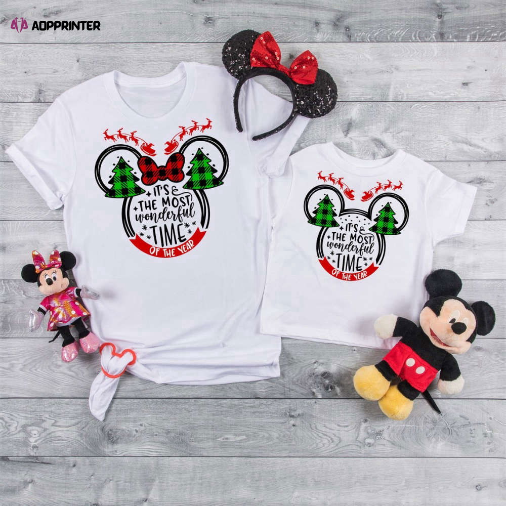 Most Wonderful Time Of The Year Disney Christmas T Shirt Most Wonderful Time Of The Year Disney Christmas T Shirt