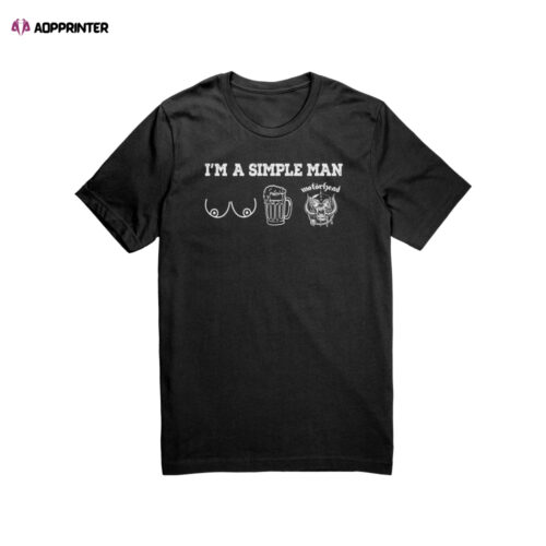 Cart 4 Motorhead simple man T-shirt