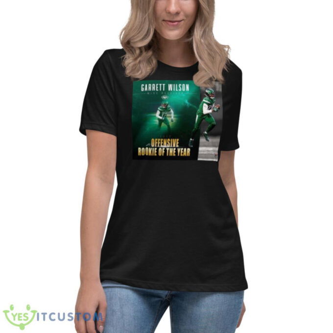 New York Jets Garrett Wilson Wide Receiver 2022 AP Offensive Player Shirt
