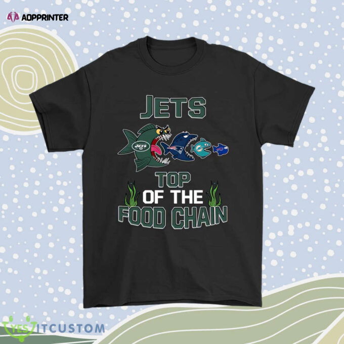 New York Jets Top Of The Food Chain Nfl Men Women Shirt