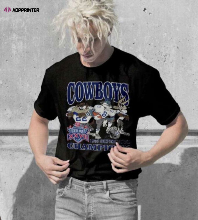 NFL Dallas Cowboys Looney Tunes Taz Football Unisex T-Shirt
