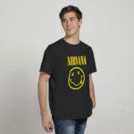 Nirvana Tee: Yellow Smiley