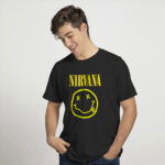 Nirvana Tee: Yellow Smiley