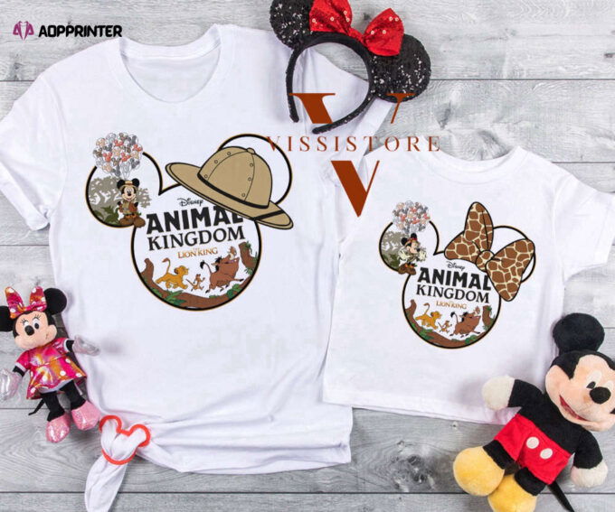 Personalised Animal Kingdom shirts, Disney Family shirts, Custom Disney Vacation shirts