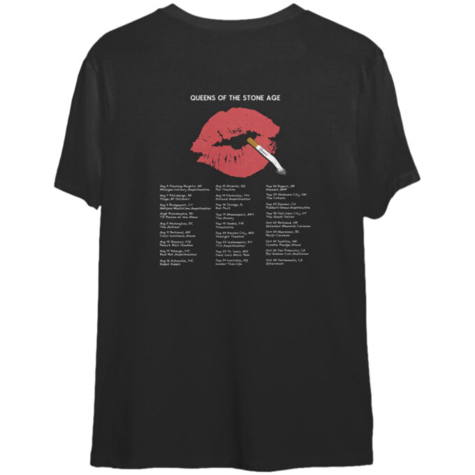 Queens of the Stone Age The End is Nero Tour 2023 T-Shirt