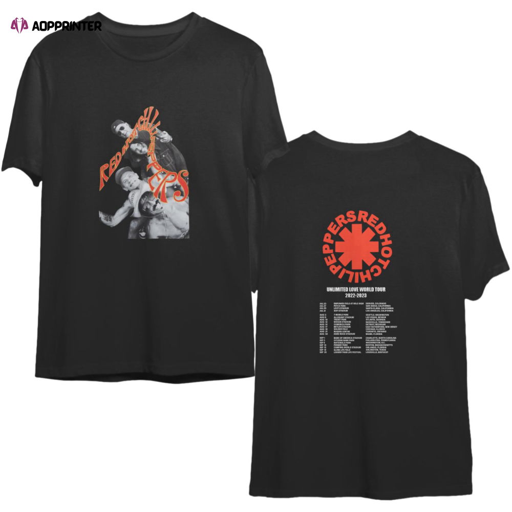 Red Hot Chili Peppers Band T-Shirt Red Hot Chili Peppers Band T-Shirt