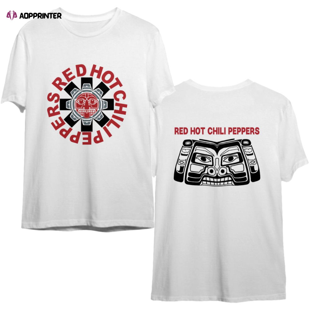 Red Hot Chili Peppers Rock Band Tour Double Sided T-shirt Red Hot Chili Peppers Rock Band Tour Double Sided T-shirt