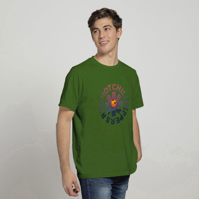 Red Hot Chili Peppers Shirt, Black Summer T-shirt, Rock Band Tee, Chili Peppers