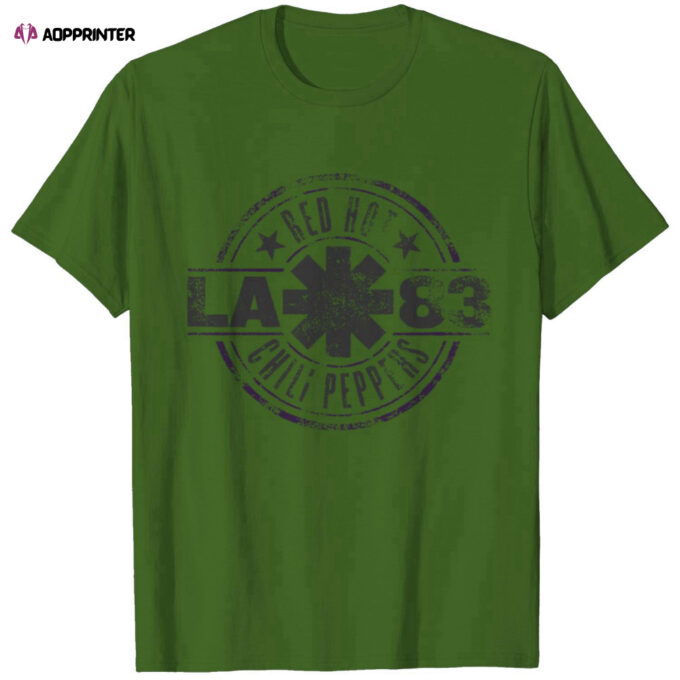 Red Hot Chili Peppers Unisex Tee: LA 83