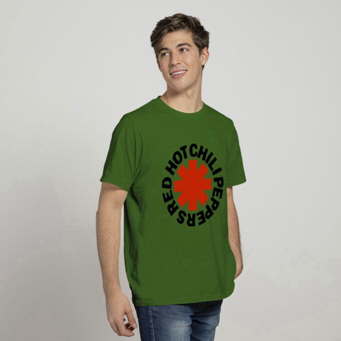 Red Hot Chili Peppers Unisex Tee: Red Asterisk