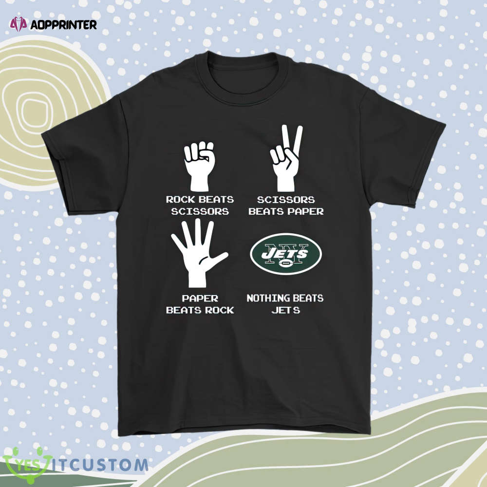 Rock Paper Scissors Nothing Beats The New York Jets Men Women Shirt Rock Paper Scissors Nothing Beats The New York Jets Men Women Shirt