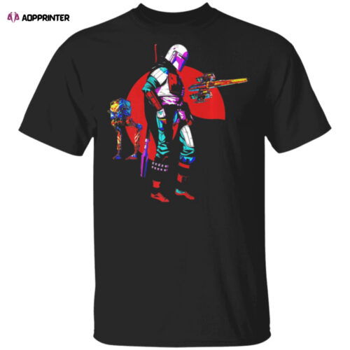 Cart 3 Star Wars Shirt The Mandalorian and Walker
