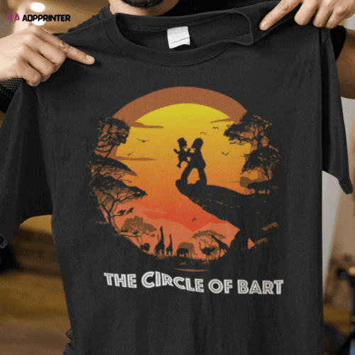The Circle of Bart The Lion King The Simpsons Mashup T-Shirt