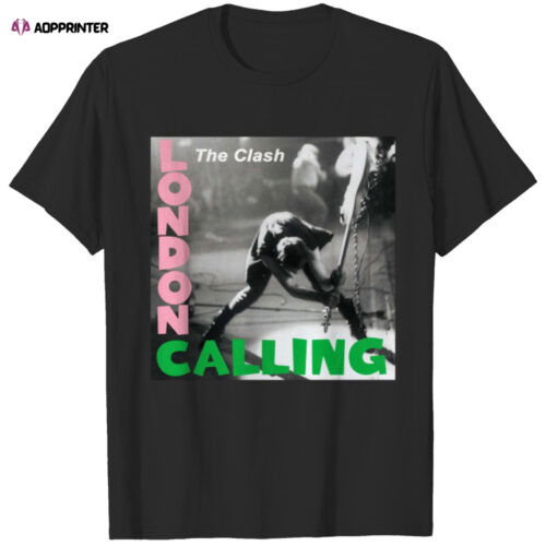 Cart 6 The Clash London Calling Joe Strummer Rock Tee T-Shirt