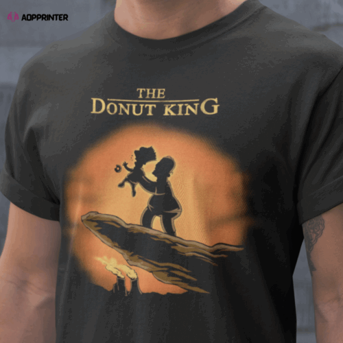 The Donut King The Lion King The Simpsons Mashup T-Shirt