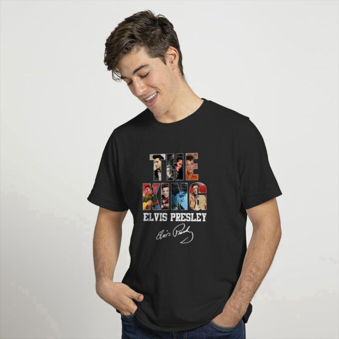 The King Elvis Presley Signatures T-Shirt