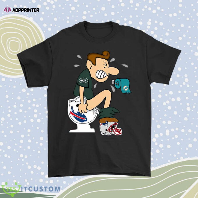 The New York Jets Shit On Other Teams Disrespectful Nfl Men Women Shirt