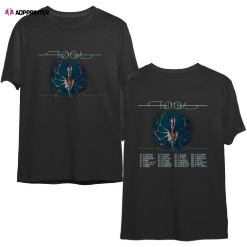 Cart 5 Tool In Concert 2023 Shirt, Tool Band Fan Shirt
